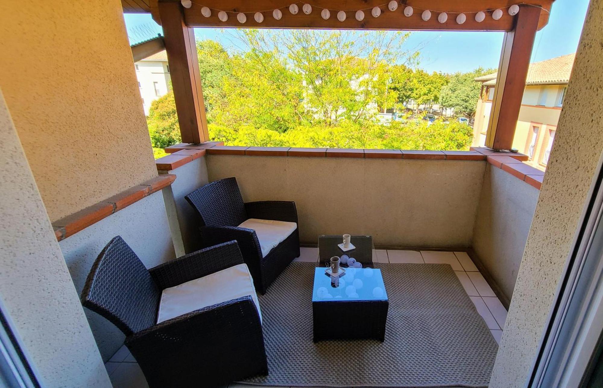 " Cote Parc " Cite De L'Espace - Balcon - Piscine Toulouse Dış mekan fotoğraf